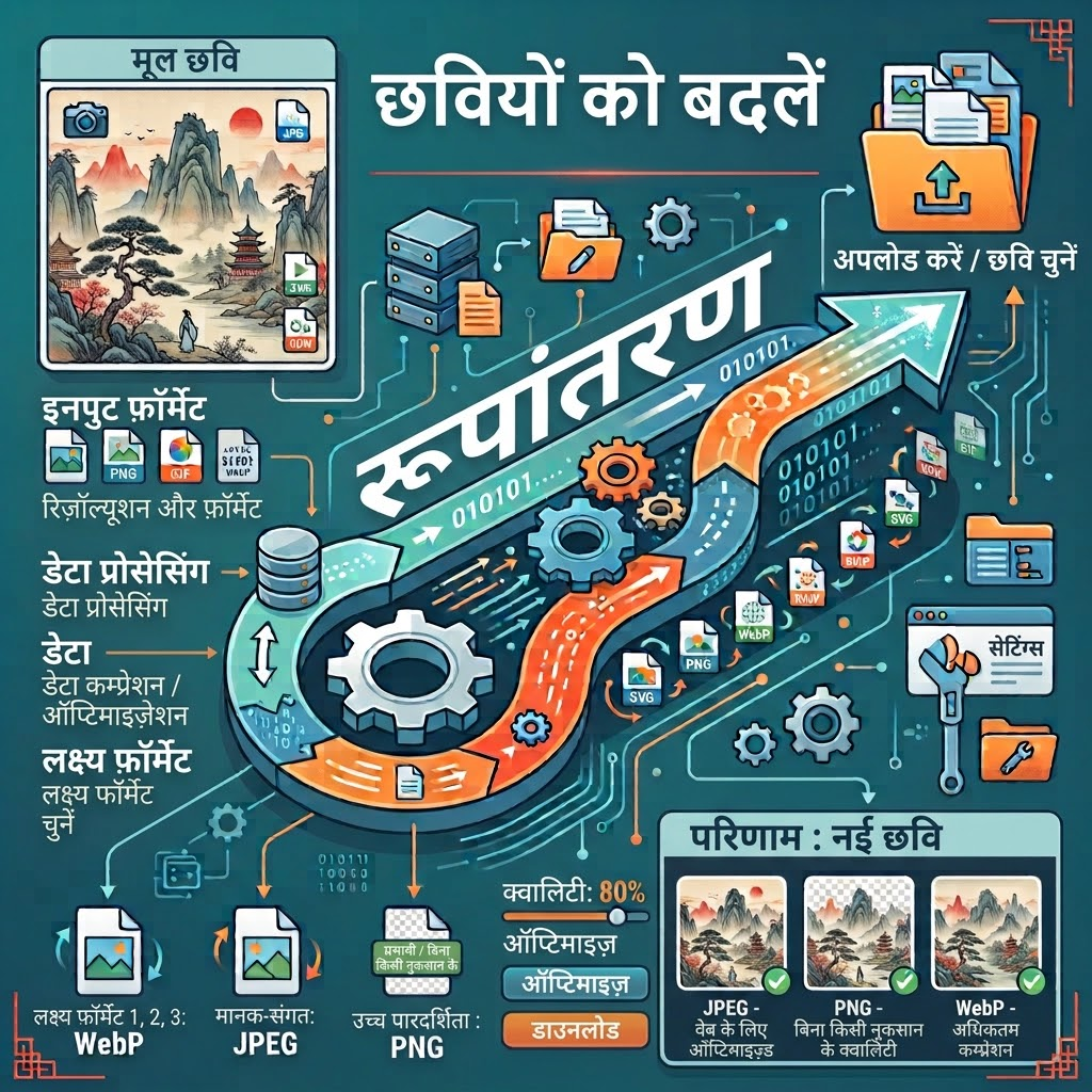 ऑनलाइन इमेज कन्वर्टर के फायदे – तेज़, सुरक्षित और मुफ्त