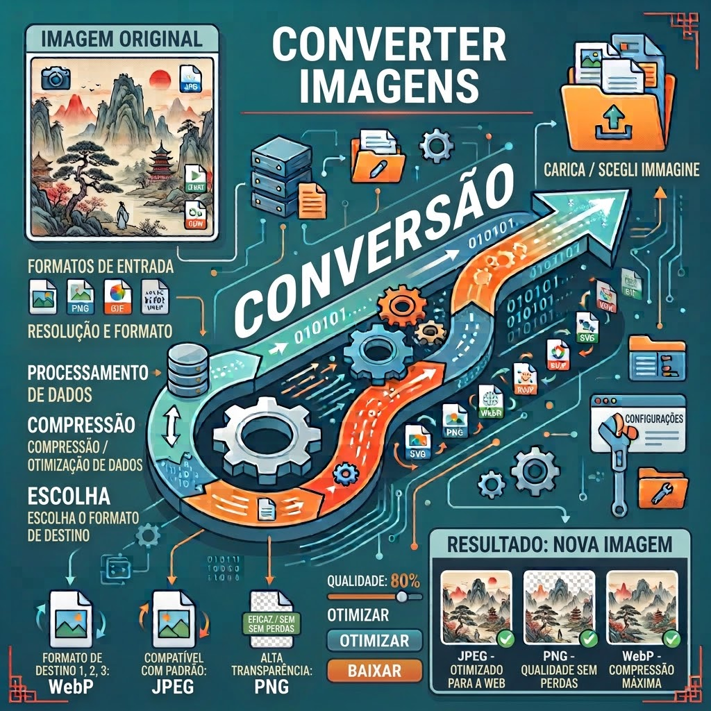 Vantagens do conversor de imagens online - rápido, seguro e gratuito