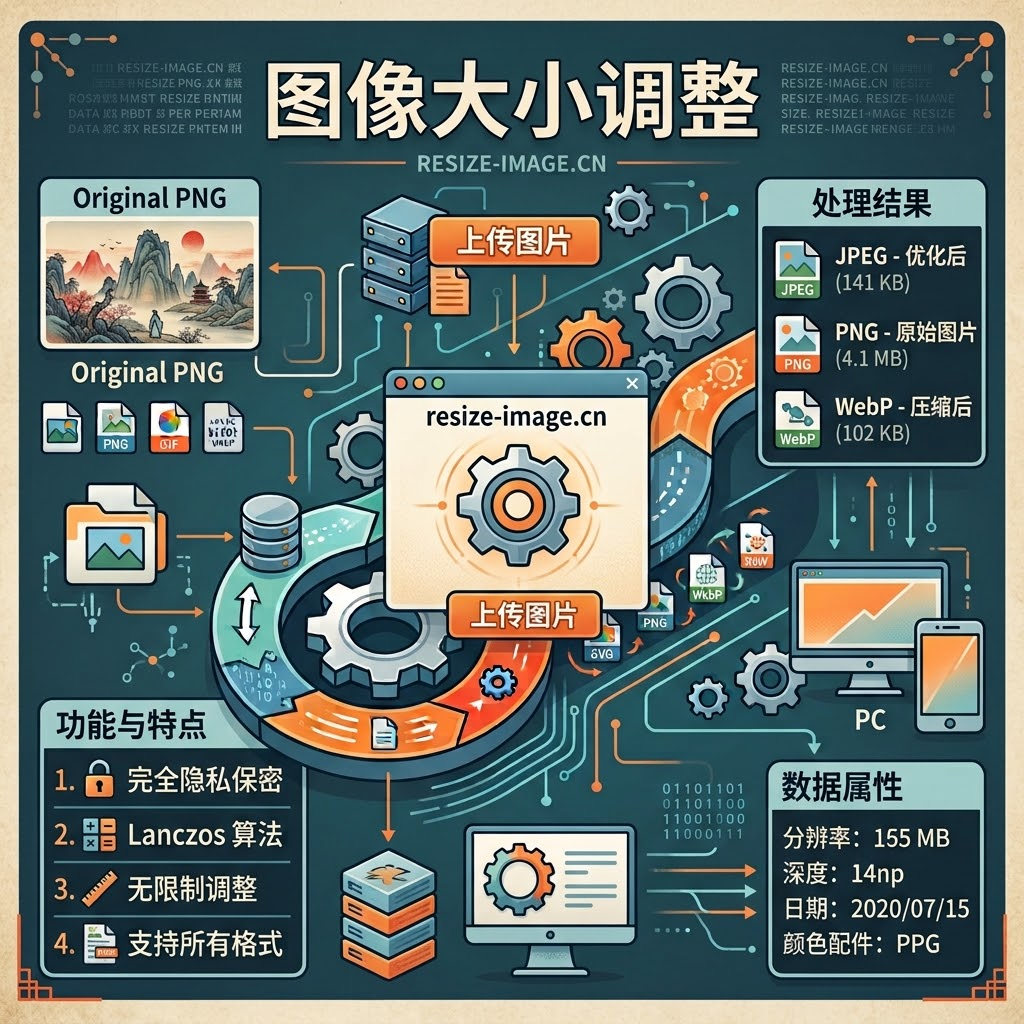 在線圖片縮放工具的優勢 - 快速、安全、免費